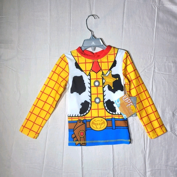 Disney Other - Disney Toy Story Woody sz 4 coverup swim Rashguard